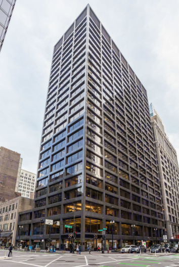 Exterior of Chicago site building