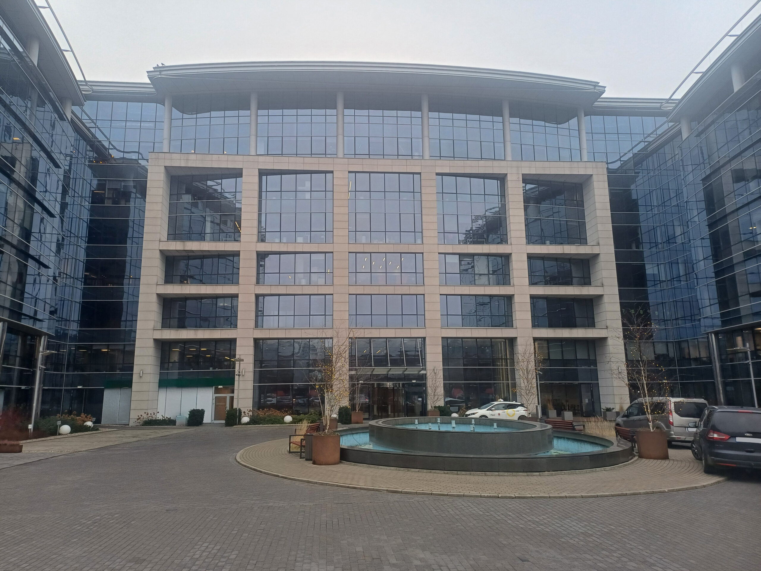A photo of the Warsaw site