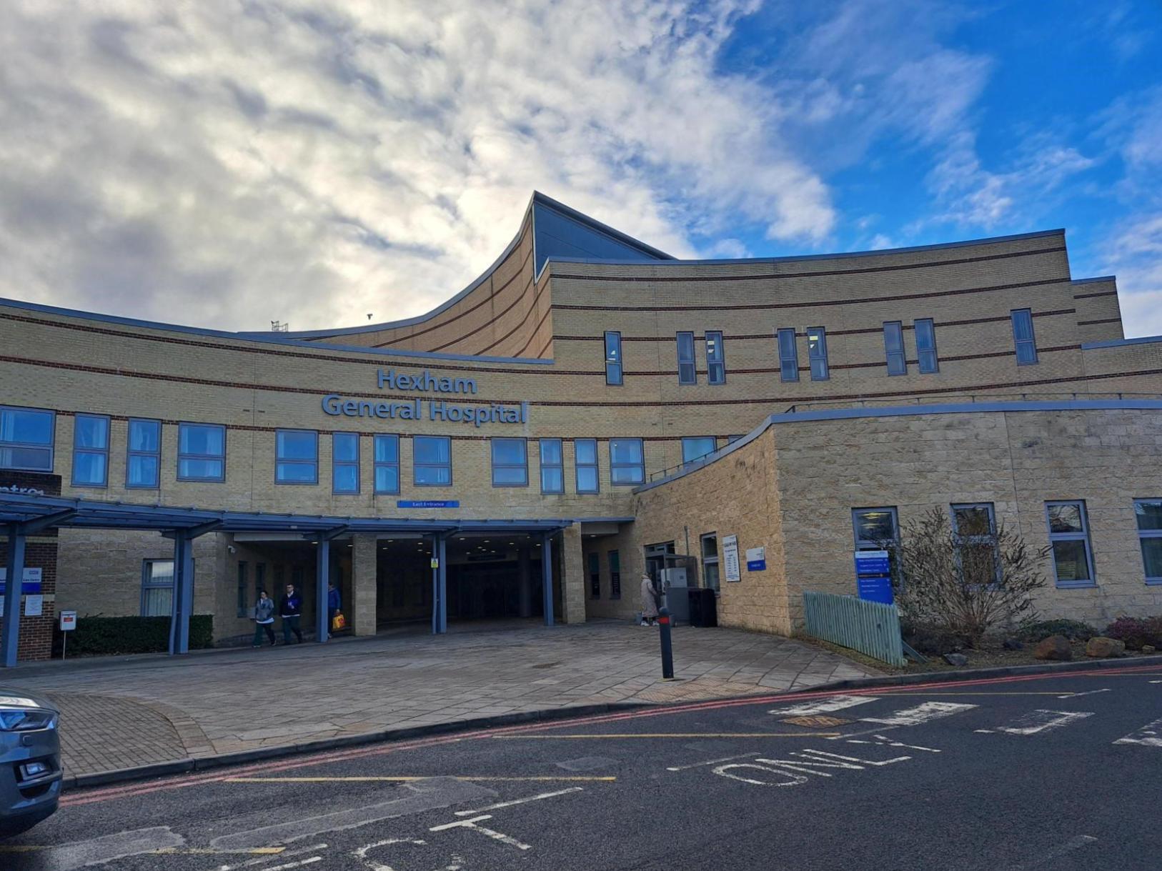 A photo of the Hexham site